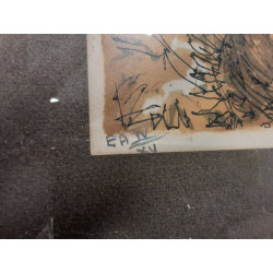 LITHOGRAPHIE  AIME-DANIEL STEINLEN PAYSAGE