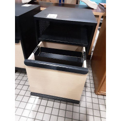 CAISSON 1 TIROIR NOIR IKEA MODÈLE KULLABERG