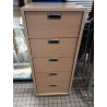MEUBLE 5 CLAPETS COULEUR BOIS