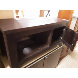 MEUBLE BAS TV MARRON