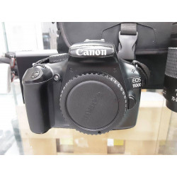 APPAREIL PHOTO REFLEX CANON EOS 1100D 12.1MPX AVEC OBJ. 18-55+75X300MM ET HOUSSE