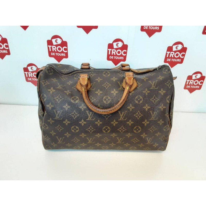 SAC A MAIN LOUIS VUITTON SPEEDY 35CM BANDOULIERE