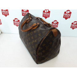 SAC A MAIN LOUIS VUITTON SPEEDY 35CM BANDOULIERE