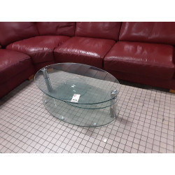 TABLE BASSE 3 PLATEAUX VERRE