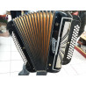 ACCORDÉON CHROMATIQUE AURORA STRADELLA ITALIA 80 BASSES NOIR