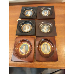 MINIATURE SUR IVOIRE