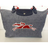 SAC LONGCHAMP LE PLIAGE NEO ON THE ROAD EN DENIM