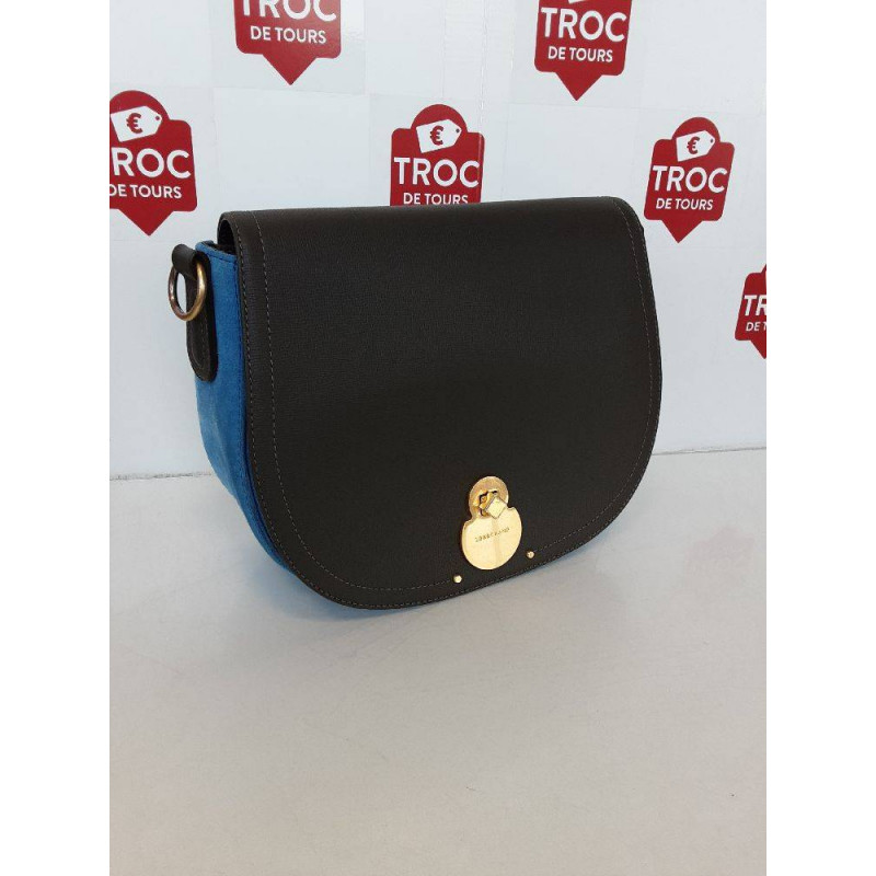 SAC BANDOULIÈRE LONGCHAMP CAVALCADE EN CUIR BICOLORE