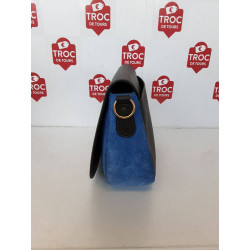 SAC BANDOULIÈRE LONGCHAMP CAVALCADE EN CUIR BICOLORE