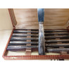 LOT 12 COUTEAUX  MÉTAL ARGENTÉ