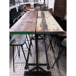 MANGE DEBOUT     +6 CHAISES HAUTES