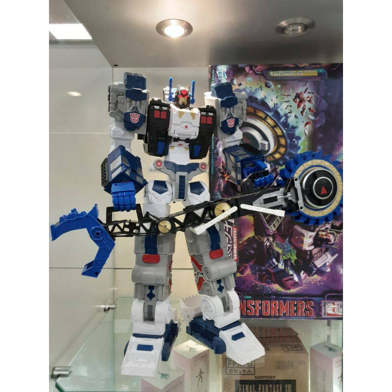 FIGURINE TRANSFORMERS LEGACY 55CM METROPLEX CYBERTRON UNIVERSE