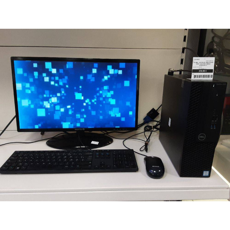 PC DELL OPTIPLEX 3060 I5-8400 RAM:16GO SSD:256GO WINDOWS 11