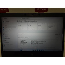 PC PORTABLE HP ELITEBOOK 830 G6 I5-8TH G RAM8GO NVME256GO WIN11 BAT.NEUVE