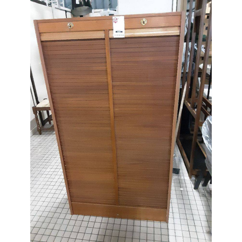 SECRETAIRE DOUBLE A RIDEAUX
