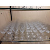 SARVICE DE VERRES CRISTAL DE BAYEL 44 PIÈCES