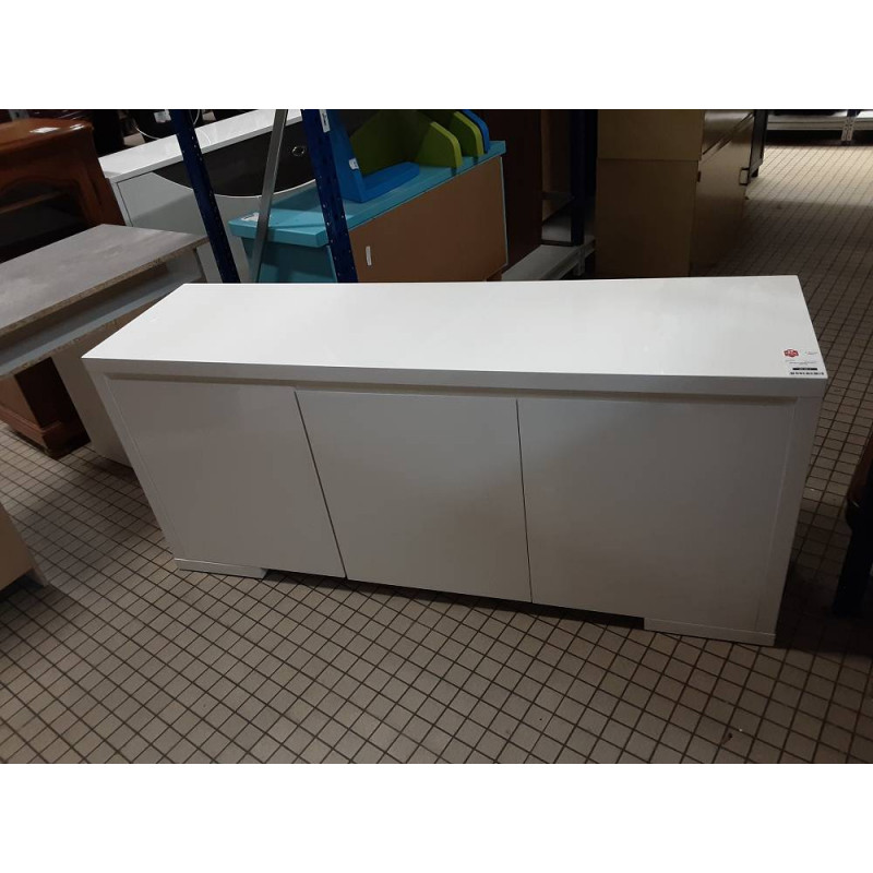 MEUBLE LAQUÉ BLANC 3 PORTES