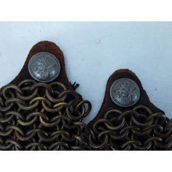 EPAULETTES SAPEURS POMPIERS A ANNEAUX LA PAIRE 