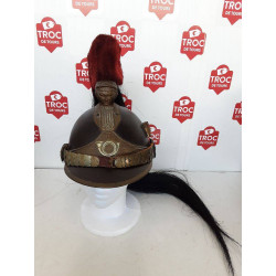 CASQUE A CIMIER DE CHASSEUR...