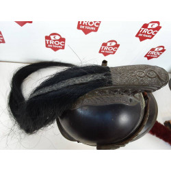 CASQUE A CIMIER DE CHASSEUR A CHEVAL MODELE 1913