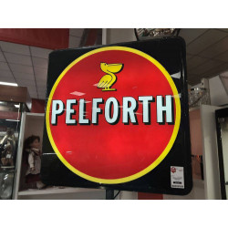 ENSEIGNE PUBLICITAIRE LUMINEUSE PELFORTH ( TESTÉE OK )