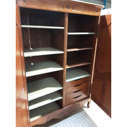 ARMOIRE 2 PORTES MERISIER 