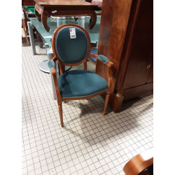 CABRIOLET VELOURS BLEU