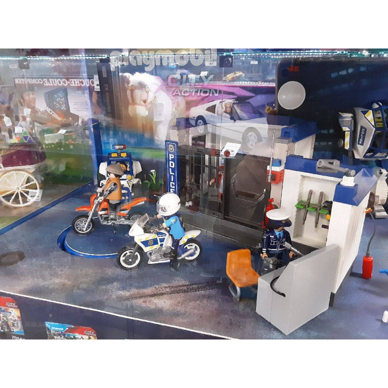 VITRINE PLAYMOBIL POLICE