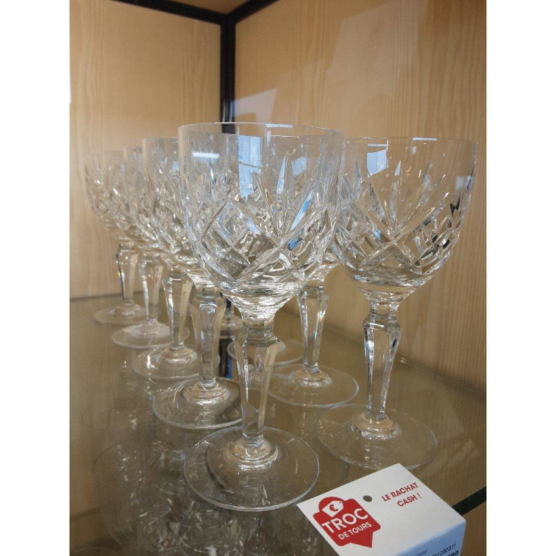 10 VERRES  CRISTAL LEMBERG SISSI