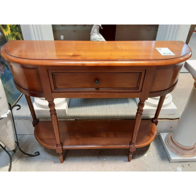 CONSOLE MERISIER 1 TIROIR