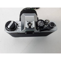 APPAREIL PHOTO OLYMPUS OM-10 AVEC OBJ ZUIKO 1:1.8 50MM ET NOTICES