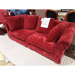 CANAPÉ 2/3 PLACES ROUGE...