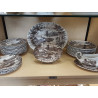 SERVICE DE TABLE 39 PIÈCES RIDGWAY HAYRIDE (SOUPIÈRE ACCIDENTÉE)  