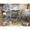 SERVICE DE TABLE 39 PIÈCES RIDGWAY HAYRIDE (SOUPIÈRE ACCIDENTÉE)  