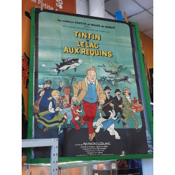 AFFICHE DE CINÉMA TINTIN ET...