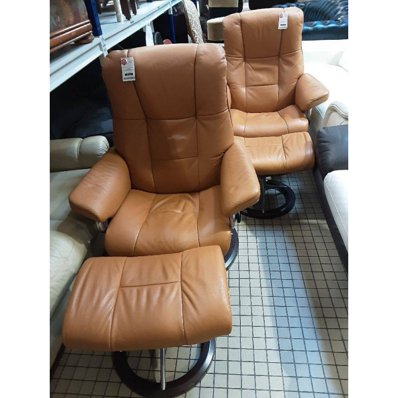 FAUTEUIL STRESSLESS+REPOSE PIED