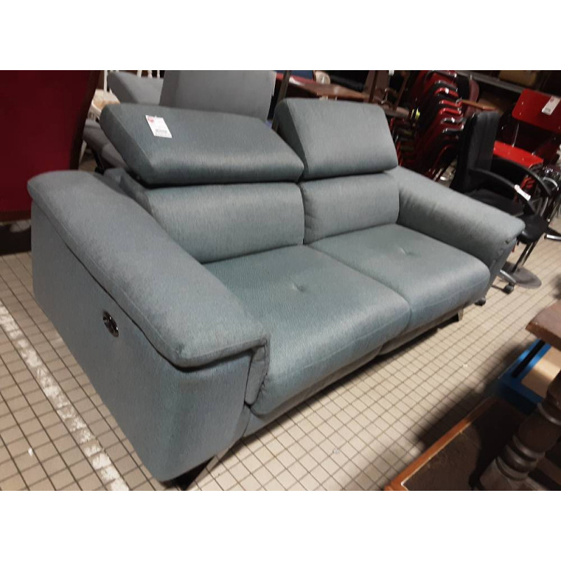 CANAPÉ 2 PLACES ELECTRIQUE TISSU