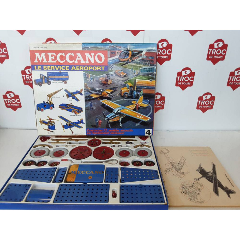 COFFRET MECCANO LE SERVICE AEROPORT