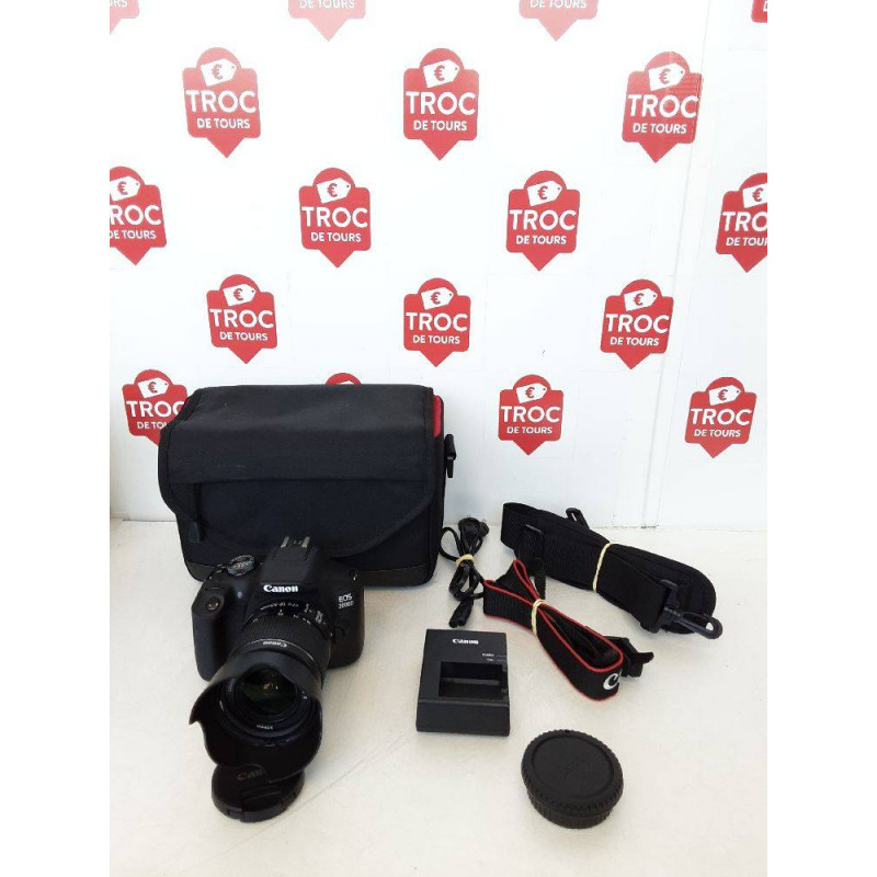 APN REFLEX CANON 2000D 24.1MPX  AVEC OBJECTIF 18-55